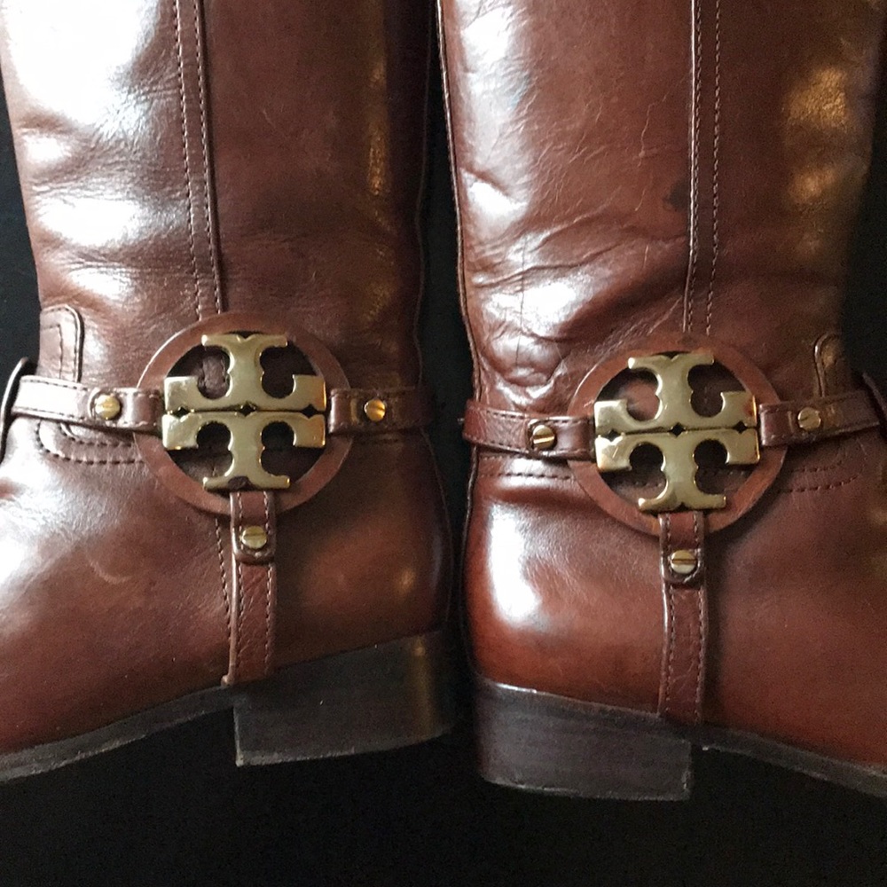 Tory Burch Riding Boot. - Picture 6 of 9